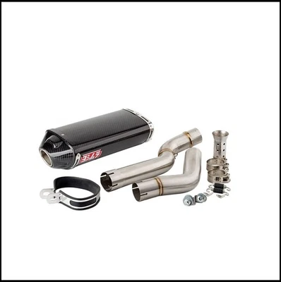 Kit de sistema de escape silenciador de carbono tubo de enlace medio para Honda CBR600RR F5 2005-2024 Foto 1 de 4