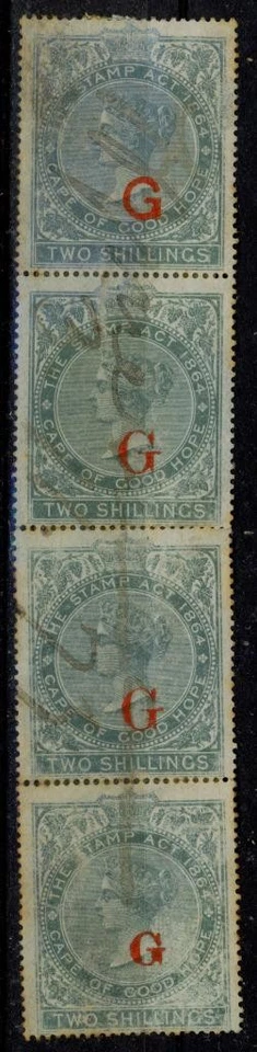 Griqualand revenues strip diff. types Cape of Good Hope South Africa fiscal - Image 1 of 1