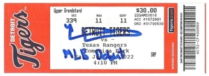 Riley Greene Autographed MLB Debut Ticket Detroit Tigers 6/18/2022 - Picture 1 of 2