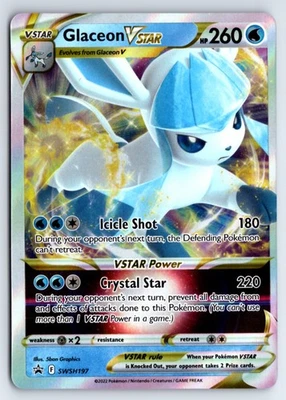 Glaceon VSTAR - SWSH197 -SWSH: Sword & Shield Promo Cards- Holofoil - Image 1 of 2