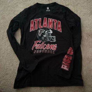 Atlanta Falcons Rise Up NFL Football Langarm T-Shirt Jugend LARGE 14 16 - Bild 1 von 5