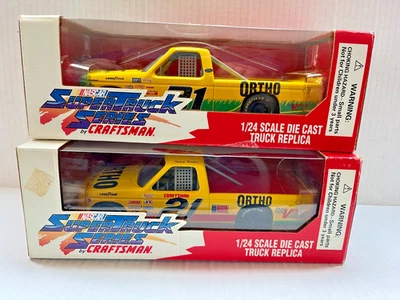 Camiones artesanales NASCAR Racing Champions 1/24, #21 Toby Butler, lote de 2 Foto 1 de 4