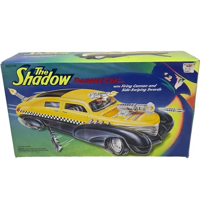 VINTAGE 1994 KENNER THE SHADOW THUNDER CAB W FIRING CANNON NEW SEALED IN BOX - Image 1 of 4