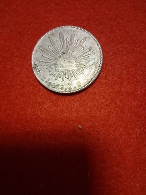 1879 Zs JS MEXICO 8 REALES, Silver Coin - Image 1 of 4