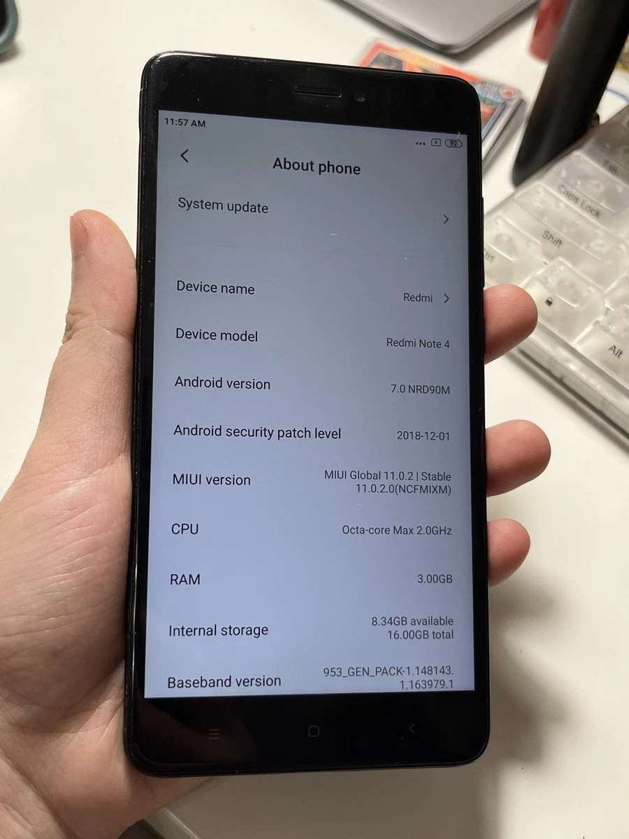 Xiaomi Redmi Note 4 Unlocked Cell Phones & Smartphones for Sale - eBay