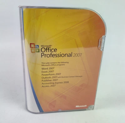 Microsoft Office Professional  2007 Word, Excel, Publisher, Outlook-Product Key - Image 1 of 4