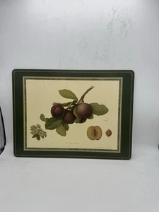 Pimpernel Hooker Fruits Royal Horticulture Society manteles de mesa de corcho de colección - Imagen 1 de 11