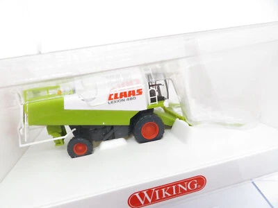302HO - Wiking 1/87 389 40 47 - Claas Mähdrescher mit Maispflücker - top in OVP - Bild 1 von 3