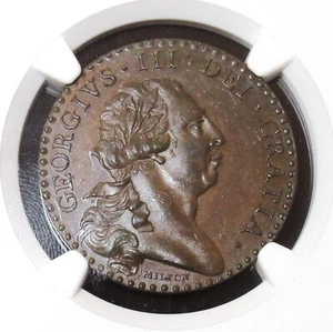 Great Britain Middlesex. National Series George III Penny Token 1797 MS63 BN NGC - Picture 1 of 4