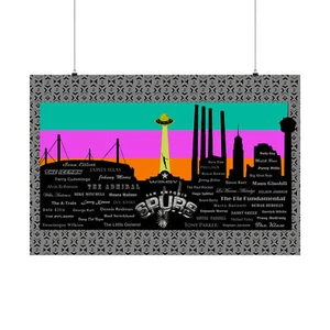 Victor Wembanyama San Antonio Spurs Wandposter ALIEN WEMBY & All the Stars - Bild 1 von 11