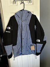 Supreme X The North Face Studded Mountain Light Royal Blue Jacket SM DEADSTOCK