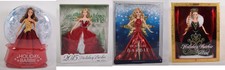 Happy Holidays Barbie Dolls 2015 2016 2017 2006 Collection Lot of 4