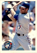1994 Fleer Sunoco Roberto Alomar Toronto Blue Jays #1