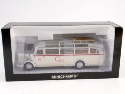 MINICHAMPS 1/43 Mercedes Benz 0 3500 Klenkes Viaggi 439 360008 - Immagine 1 di 4