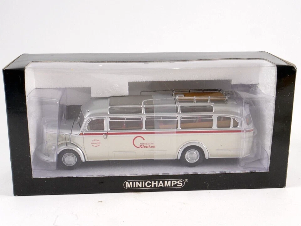 MINICHAMPS 1/43 Mercedes Benz 0 3500 Klenkes Viaggi 439 360008 - Immagine 1 di 4
