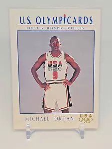 MICHAEL JORDAN: 1992 IMPEL U.S. OLYMPIC HOPEFULS CARD N. 12 - Foto 1 di 3