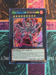 Yu-Gi-Oh! CXyz Coach Lord Ultimatrainer NUMH-EN038 1st Edition Secret Rare NM - Picture 1 of 4