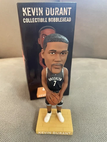 2021 GameStop Exclusive KEVIN DURANT Bobblehead Brooklyn Nets - NIB Cover