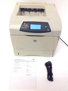 HP Laserjet 4250N Workgroup Laser Printer 64MB w/ Toner & 319K PC, WORKING - Picture 1 of 14