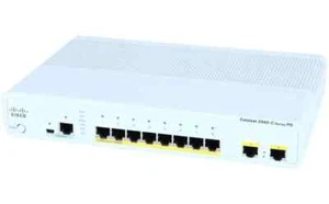 Boxed Cisco Refresh WS-C2960CPD-8PT-L 8x10/100 FE 2x Gigabit RJ45 PoE Switch - Picture 1 of 2