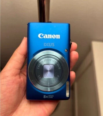 Canon PowerShot ELPH 115 IS / IXUS 132 16.0MP Digital Camera - Blue - Image 1 of 4