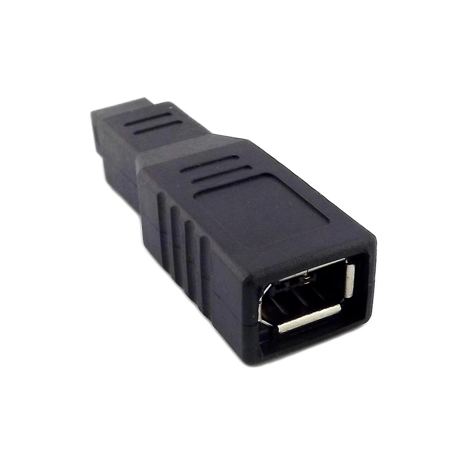 800/400 FireWire 9 Pin Male To 6 Pin FemaleIEEE 1394 MacBook Adapter Converter - Image 1 of 1