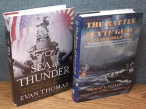 LOT WWII The Battle of Leyte Gulf Sea of Thunder Evan Thomas Cutler Naval Battle - Imagen 1 de 3