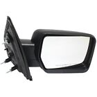 Mirror For 2011-2014 Ford F-150 Manual Folding Front Right Textured Black