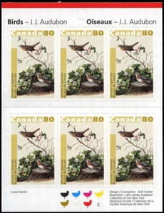 Canada Stamp Booklet - #BK292 Lincoln's Sparrow (2004) 6 x 80¢ Booklet of 6 s... - Picture 1 of 1