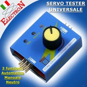 CCPM UNIVERSAL SERVOTESTER - 3 Funktionen: Swing Automatic - Manuell / Neutral - Bild 1 von 1