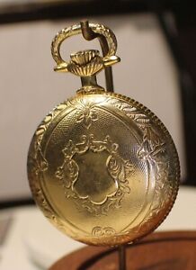 Men's Vintage COLIBRI Swiss Mechanical Pocket Watch - Works Great! MINTY