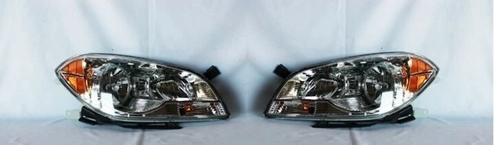 FOR 08-12 Chevy Chevrolet Malibu Headlights Head Lamps Driver & Passenger LH+RH - Image 1 of 1