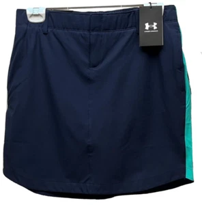 Under Armour Women's UA Links Golf Jupe Skort navy Size 4 New MSRP $80.00 - Picture 1 of 2