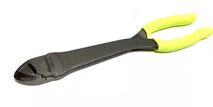 New Snap-on™ 312CF 312CFHV 12" Long Diagonal Cutters Hi-Viz Yellow Vinyl Grip - Picture 1 of 6