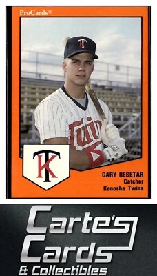 Gary Resetar 1989 ProCards Minor League Team Sets #1075  Kenosha Twins - Image 1 of 2