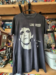 Lou Reed RARE 70s 80s 90s Vintage T-Shirt No Tag - Picture 1 of 6