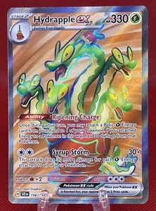 Juego de cartas coleccionables Pokémon Hydrapple EX 156/142 S&V corona estelar arte completo ultra raro casi nuevo/como nuevo - Imagen 1 de 2