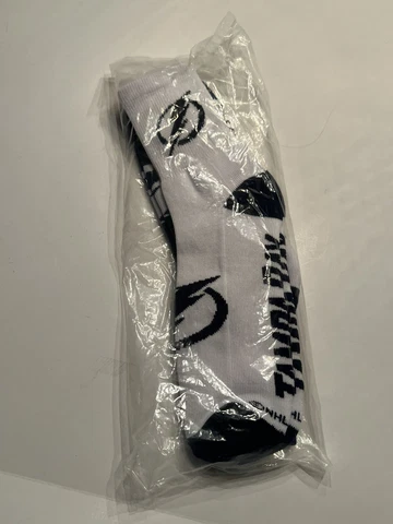 Men's Tampa Bay Lightning Team 2-Pack Quarter Length Sock Set. NIP Cover