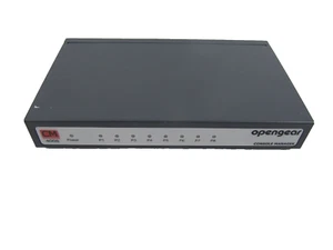 OPENGEAR CONSOLE MANAGER SERVER SWITCH 8-PORT CM4008 LAN CM4008K 509000-10 - Picture 1 of 9