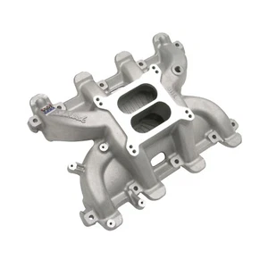 Edelbrock 71187 Performer RPM Small Block Chevy LS1 Carburetor Intake Manifold - Picture 1 of 5
