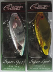 2 - Cotton Cordell Super Spot - 1/2 oz. - Two Popular Colors! - Picture 1 of 3