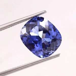 AAA Natural Impecable Zafiro Azul Ceilán Suelto Cojín Corte Piedra Preciosa 9x7 MM - Imagen 1 de 4