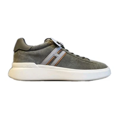 Sneakers Hogan  H580 Pelle Grigio/verde - misura 41 (7 UK) Limited Edition  - Image 1 of 4