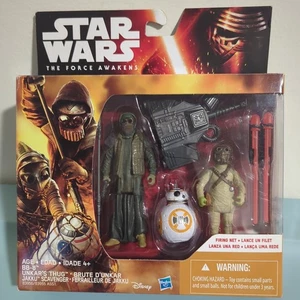 Star Wars The Force Awakens 3 Pack BB-8 Unkar's Thug Jakku Scavenger Figur Neu in OVP - Bild 1 von 6