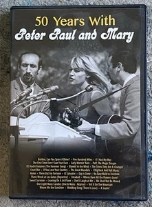 50 Years With Peter Paul And Mary DVD VGC - Picture 1 of 3
