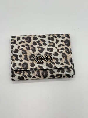 XOXO Women's Cheetah Print Wallet/Coin Purse With Golden XOXO Logo - XOW177 - Image 1 of 4