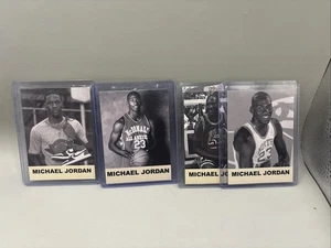 Michael Jordan Magic Kingdom Cards 4 Total Lot Disney Bulls Promo - Picture 1 of 9