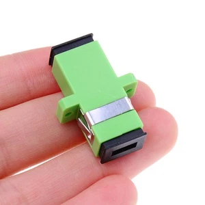 10pcs sc apc simplex mode fiber optic adapter sc apc optical fiber coupler W _wa - Bild 1 von 8