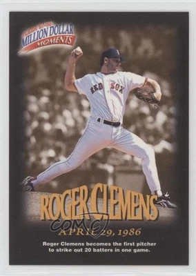1997-98 Fleer Million Dollar Moments Roger Clemens #12 - Image 1 of 2