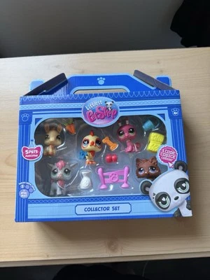 Littlest Pet Shop Granja Bestias Coleccionista Set Mascotas #56 a #60 Serie 1 Nuevo En Caja Foto 1 de 2